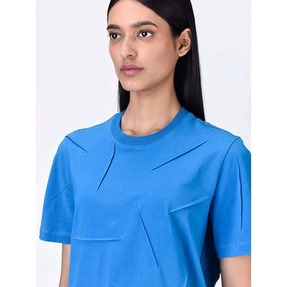 Genes Lecoanet Hemant Women's Cotton Round Neck Solid Half Sleeves T-shirt