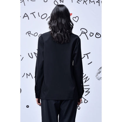 Genes Lecoanet Hemant Black Mad Hatter Wool Shirt