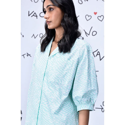 Genes Lecoanet Hemant Womens Labyrinth Print Shirt