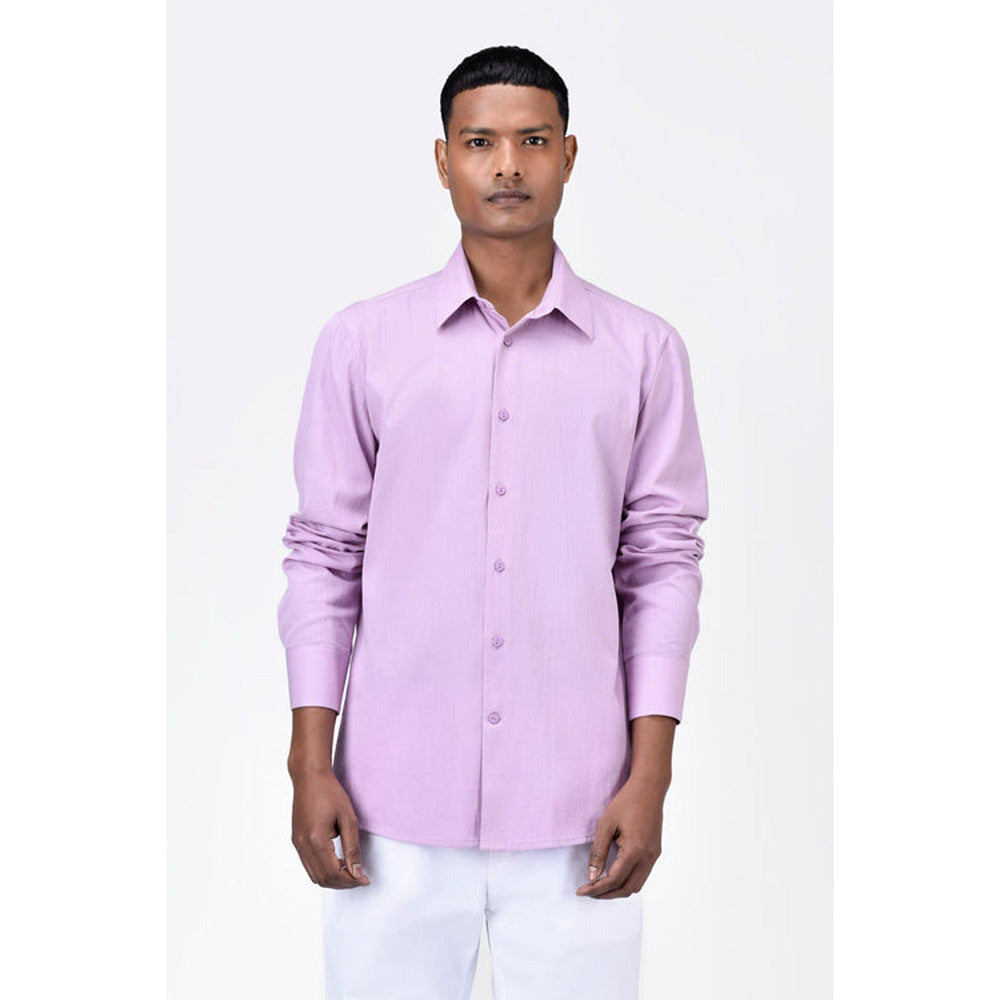 Genes Lecoanet Hemant Mens Regular Fit Button Up Shirt With Box Pleat