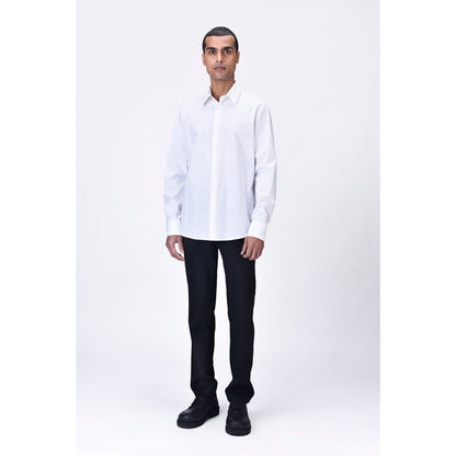 Genes Lecoanet Hemant Mens Shirt With Uv Flower Sticker On Back