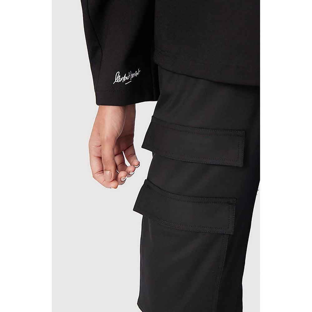 Genes Lecoanet Hemant Easy Fit Round Neck Sweatshirt With Ginkgo Stamp Print