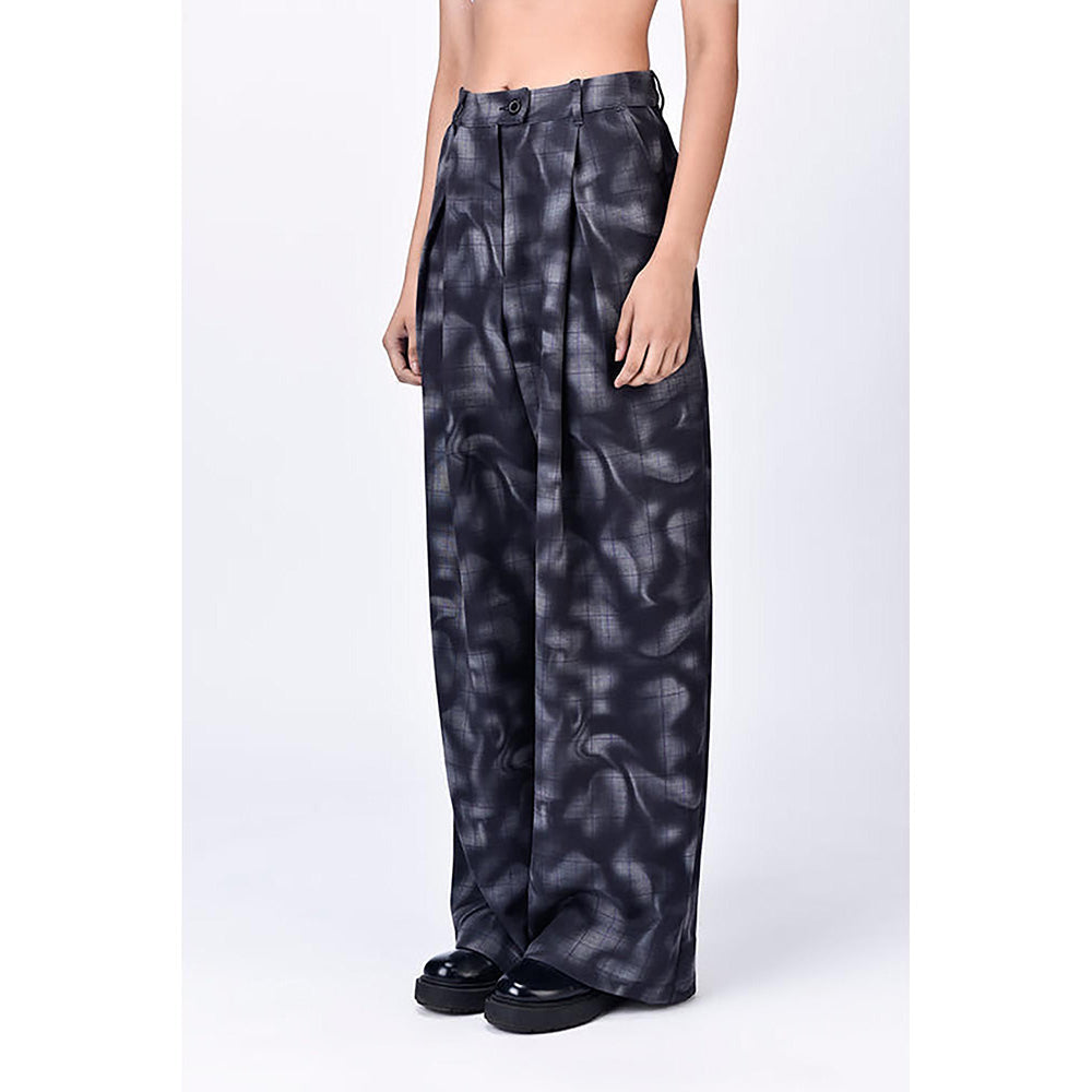 Genes Lecoanet Hemant Multi-color Banana Crepe Trousers