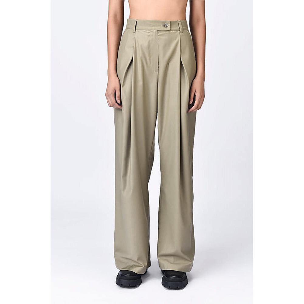 Genes Lecoanet Hemant Women's Poly Wool Trousers