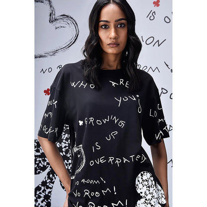 Genes Lecoanet Hemant Scribble Bunny T-Shirt