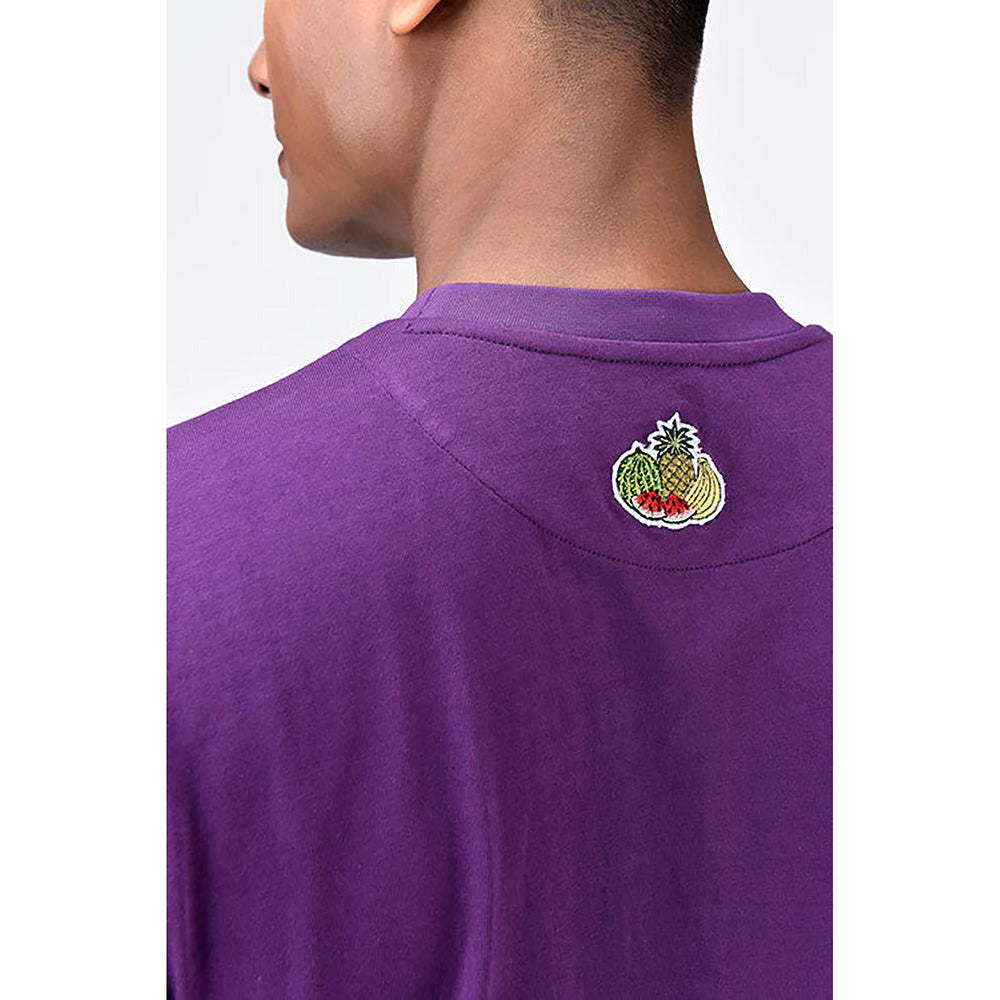 Genes Lecoanet Hemant Regular Fit Men's T-Shirt With Genes Fruit Basket Embroidery