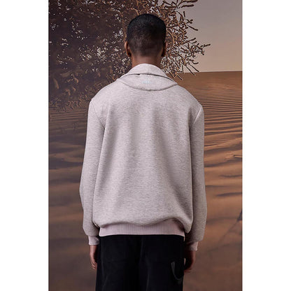 Genes Lecoanet Hemant Mastic Double Layer Fleece Half-Zip Sweatshirt