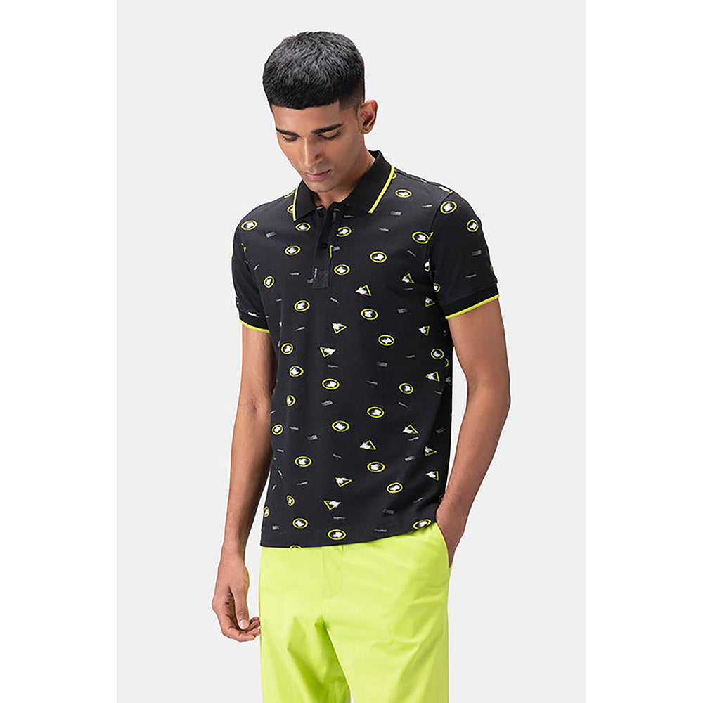 Genes Lecoanet Hemant Floral Iconography Men Polo Shirt
