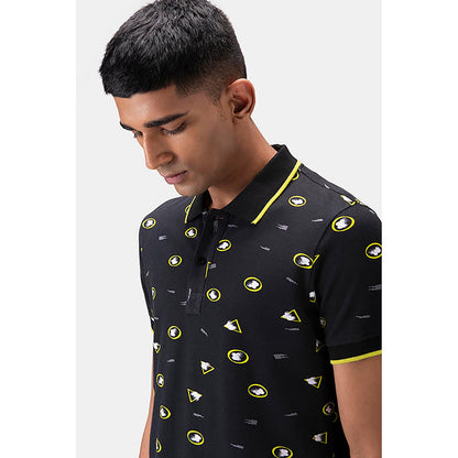 Genes Lecoanet Hemant Floral Iconography Men Polo Shirt