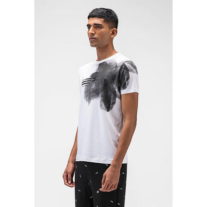 Genes Lecoanet Hemant Ombre Floral Men T-Shirt