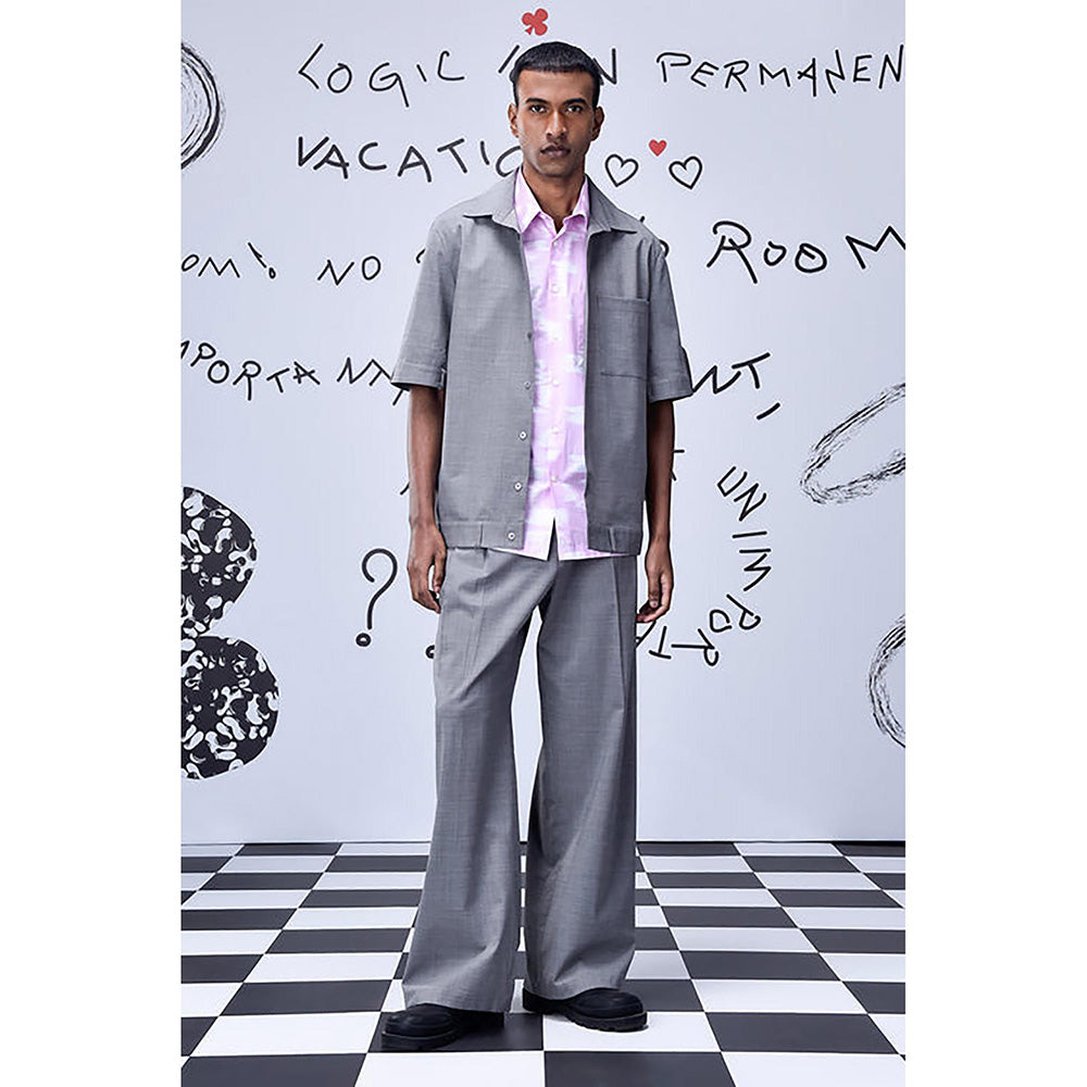 Genes Lecointe Hemant Waistband Detail Relax Fit Shirt