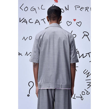 Genes Lecointe Hemant Waistband Detail Relax Fit Shirt