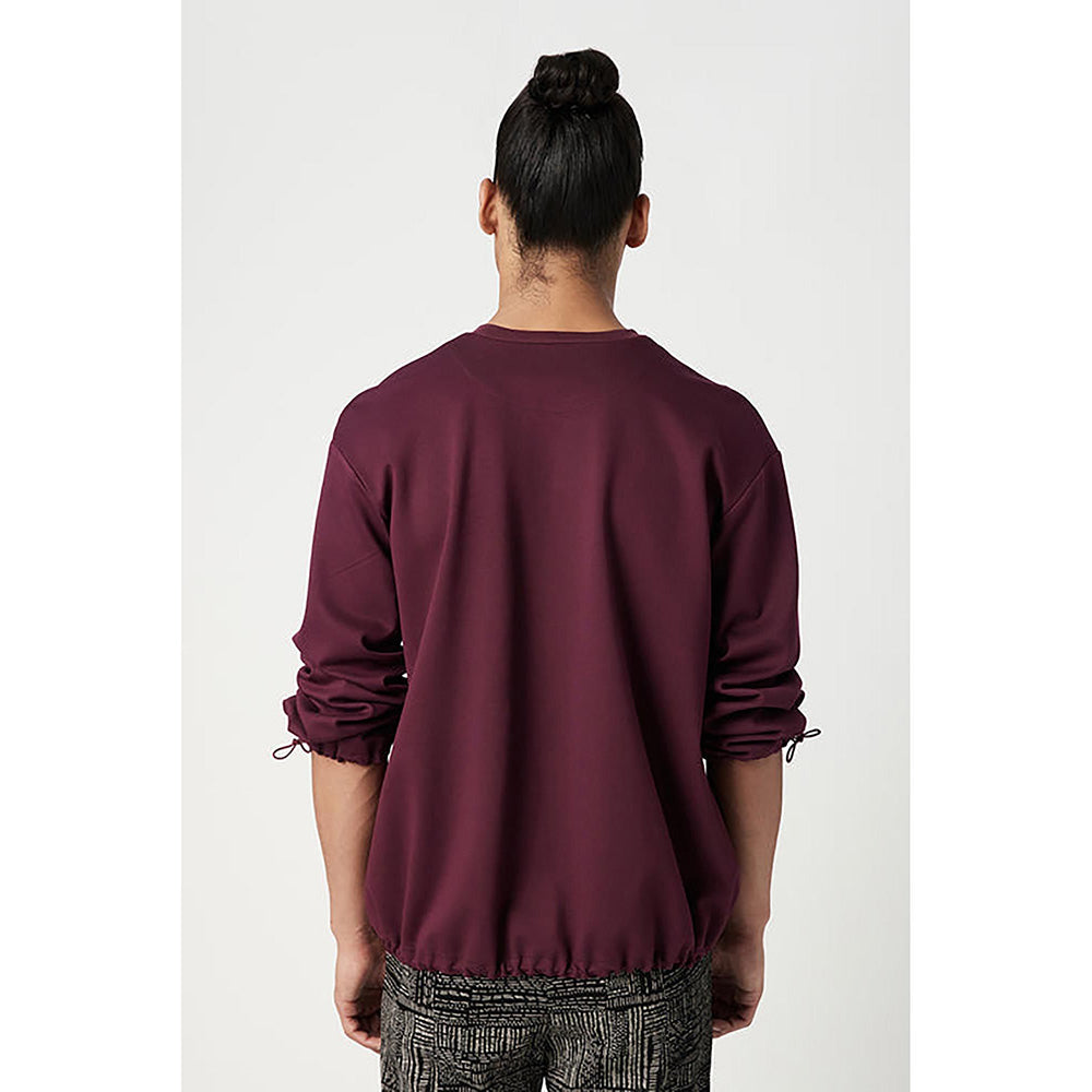 Genes Lecointe Hemant Relaxed Fit Sweatshirt With Drop Shoulder