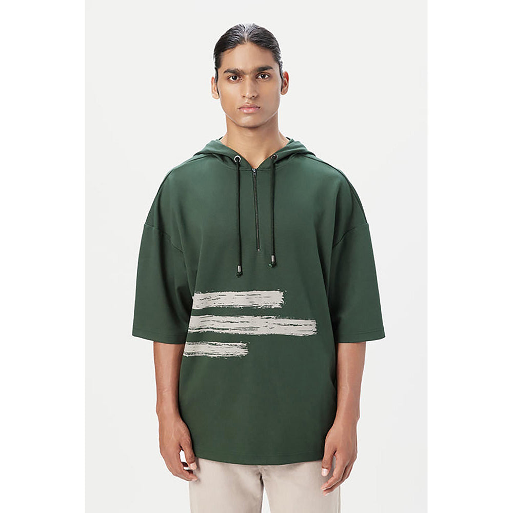 Genes Lecointe Hemant Relaxed Fit Hoodie T-Shirt