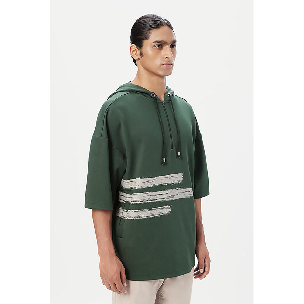 Genes Lecointe Hemant Relaxed Fit Hoodie T-Shirt