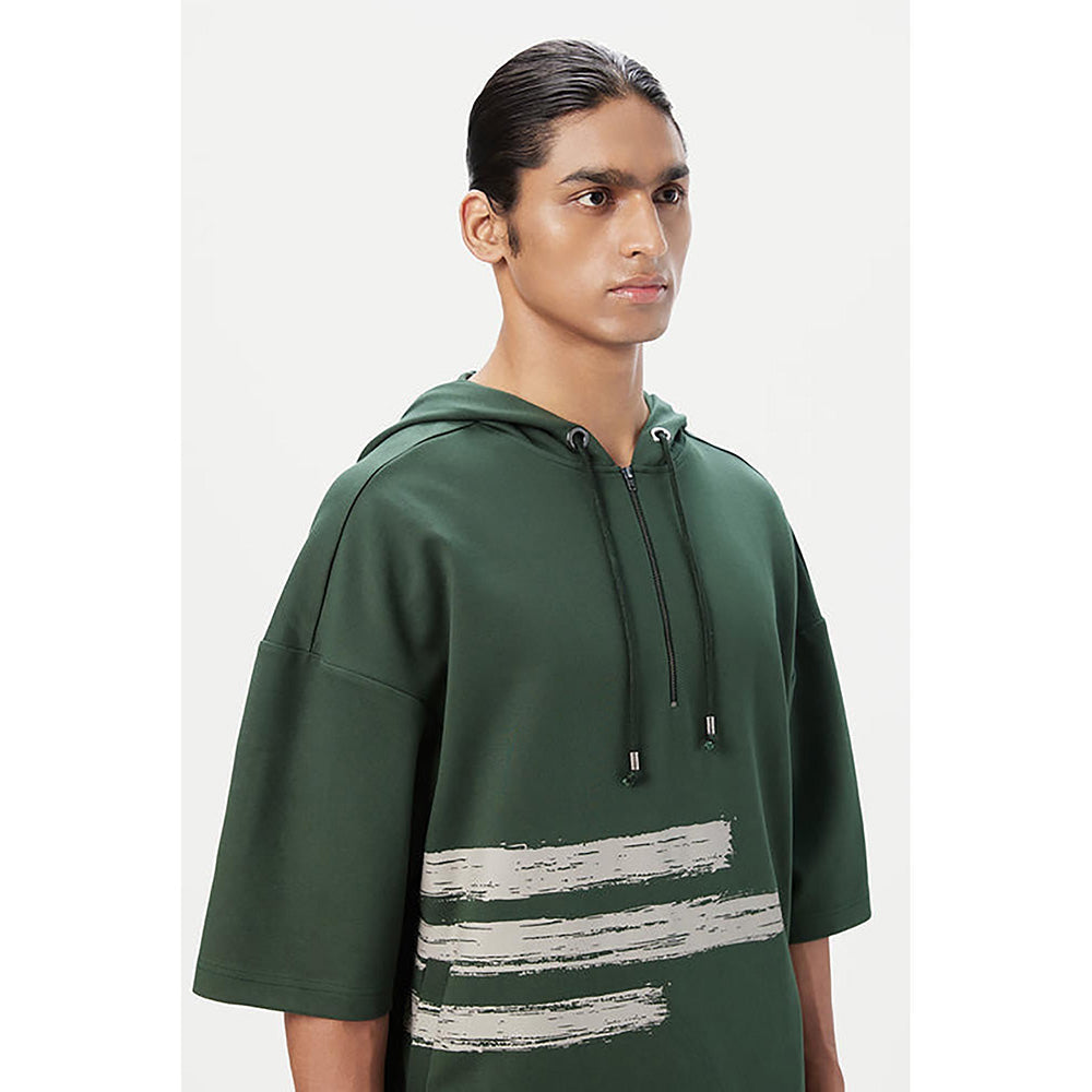 Genes Lecointe Hemant Relaxed Fit Hoodie T-Shirt