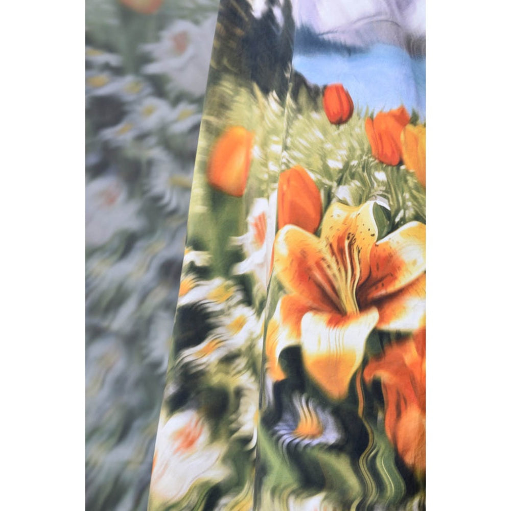 Genes Lecoanet Hemant Garden Gate Relaxed Dress