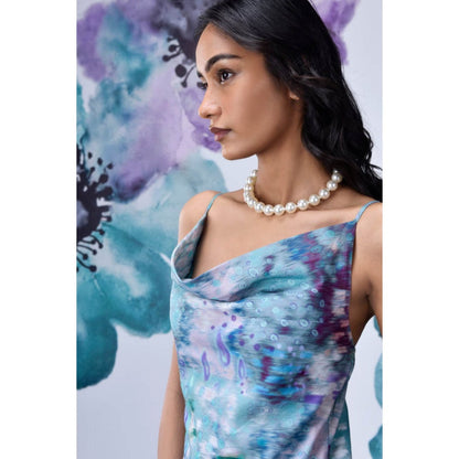 Genes Lecoanet Hemant Pool Of Tears Slim Fit Slip Dress