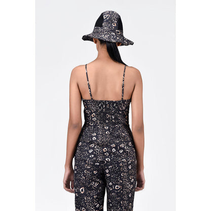 Genes Lecoanet Hemant Slim Fit Corset With Animal Print