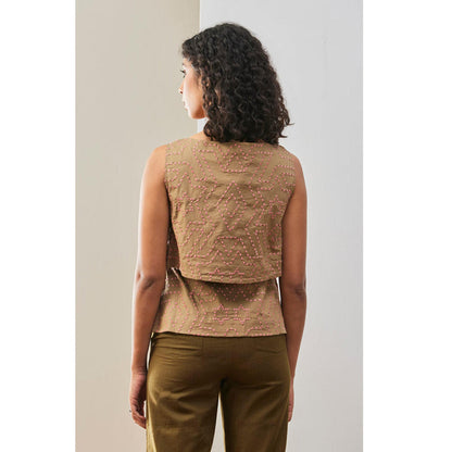 Genes Lecoanet Hemant Women'S Stretch Poplin Top