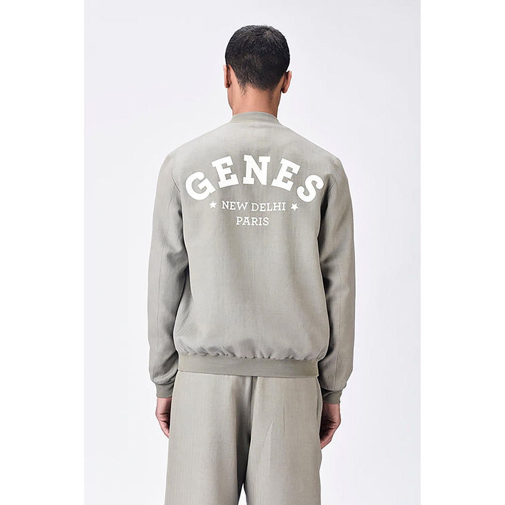 Genes Lecoanet Hemant Genes Print Linen Bomber