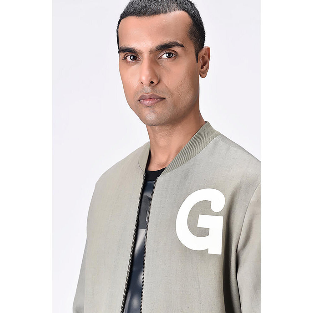 Genes Lecoanet Hemant Genes Print Linen Bomber
