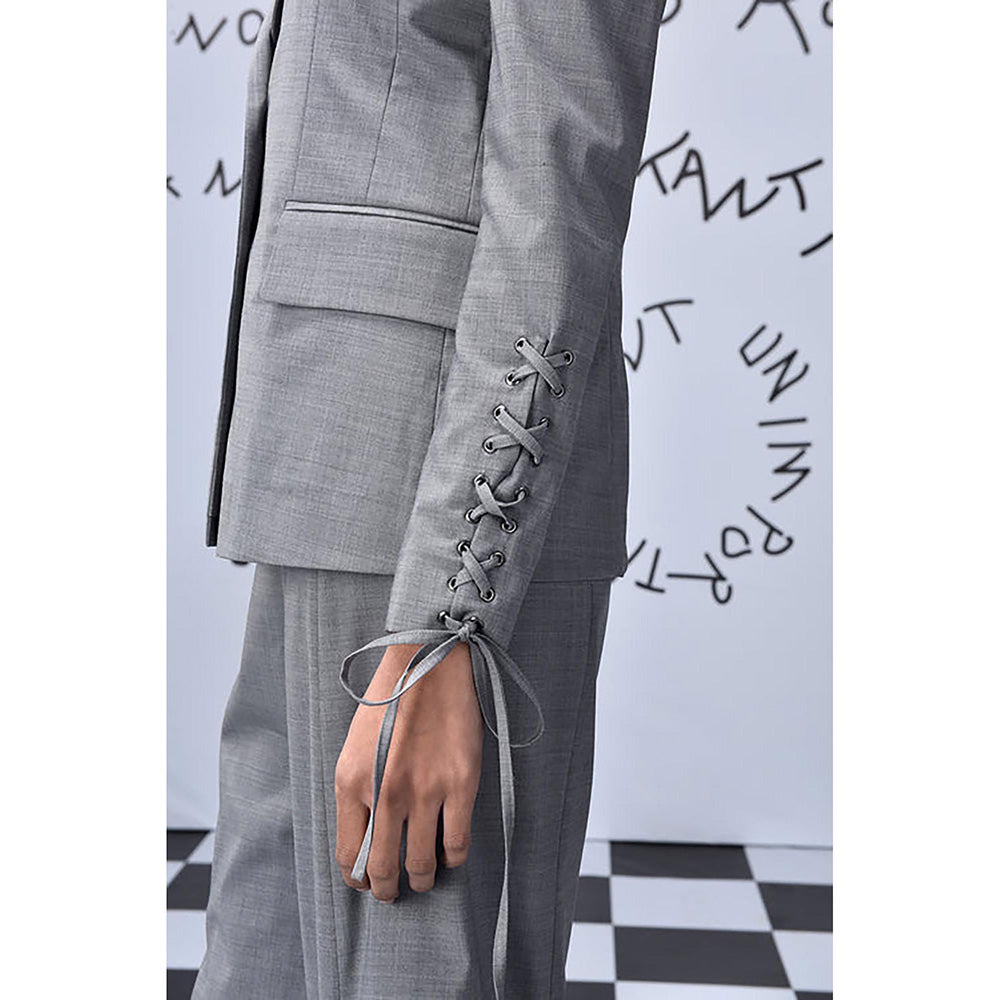 Genes Lecoanet Hemant Women's Wool Slim Fit Jacket