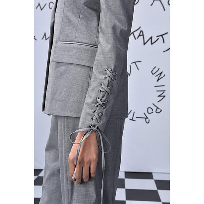 Genes Lecoanet Hemant Women's Wool Slim Fit Jacket