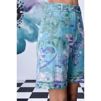 Genes Lecoanet Hemant Pool Of Tear Semi Fit Shorts