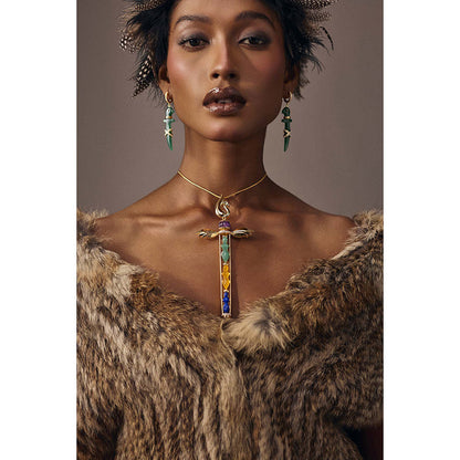 Goddess Of Glocal Multi-Colour Ala Re Pendant