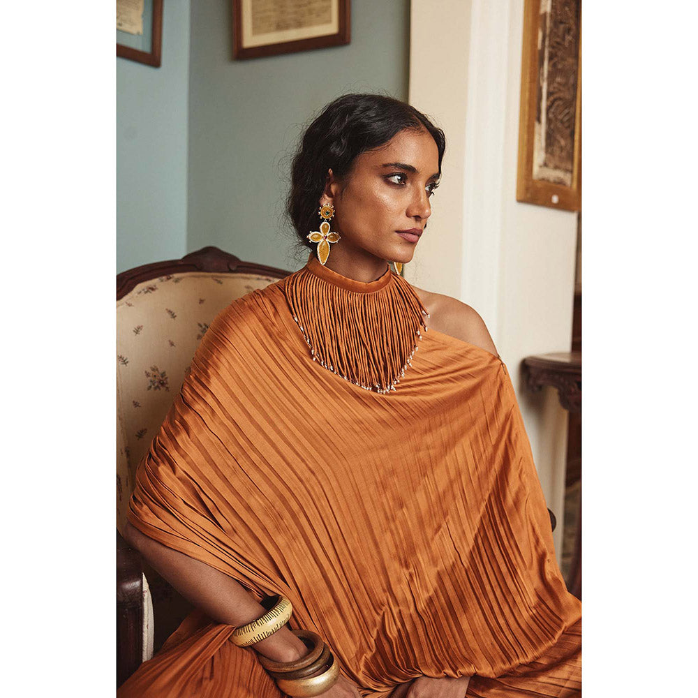 Goddess Of Glocal Yellow Choti Bibiana Earring