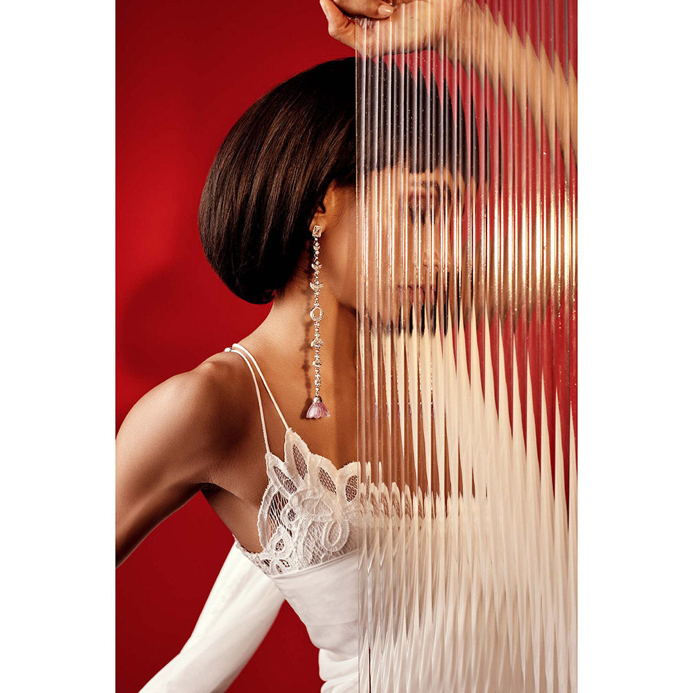 Goddess Of Glocal Purple Luna Earrings