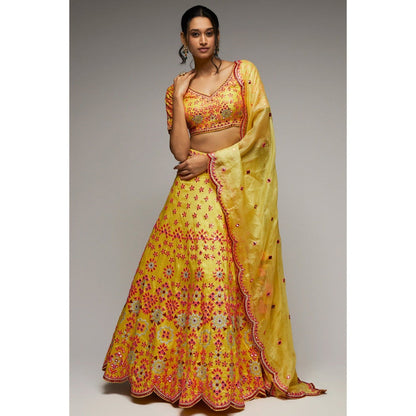 Gopi Vaid Mela Lehenga (Set of 3)