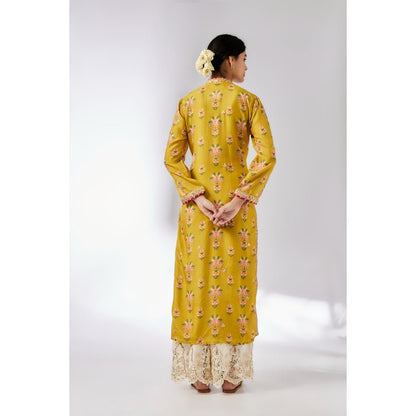 Gopi Vaid Mustard Gargi Kurta