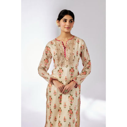 Gopi Vaid Ivory Neha Kurta