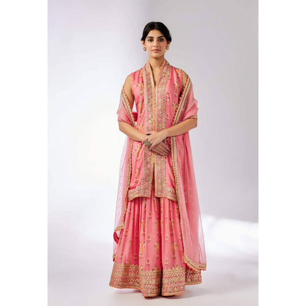 Gopi Vaid Dhriti Sleeveless Sharara Set