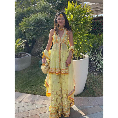 Gopi Vaid Ishana Pant Set-Tanya Sadarangani