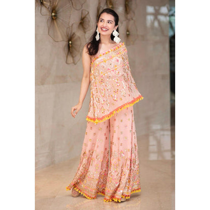 Gopi Vaid Kaveer Flared Pants Set -Saachi Daga