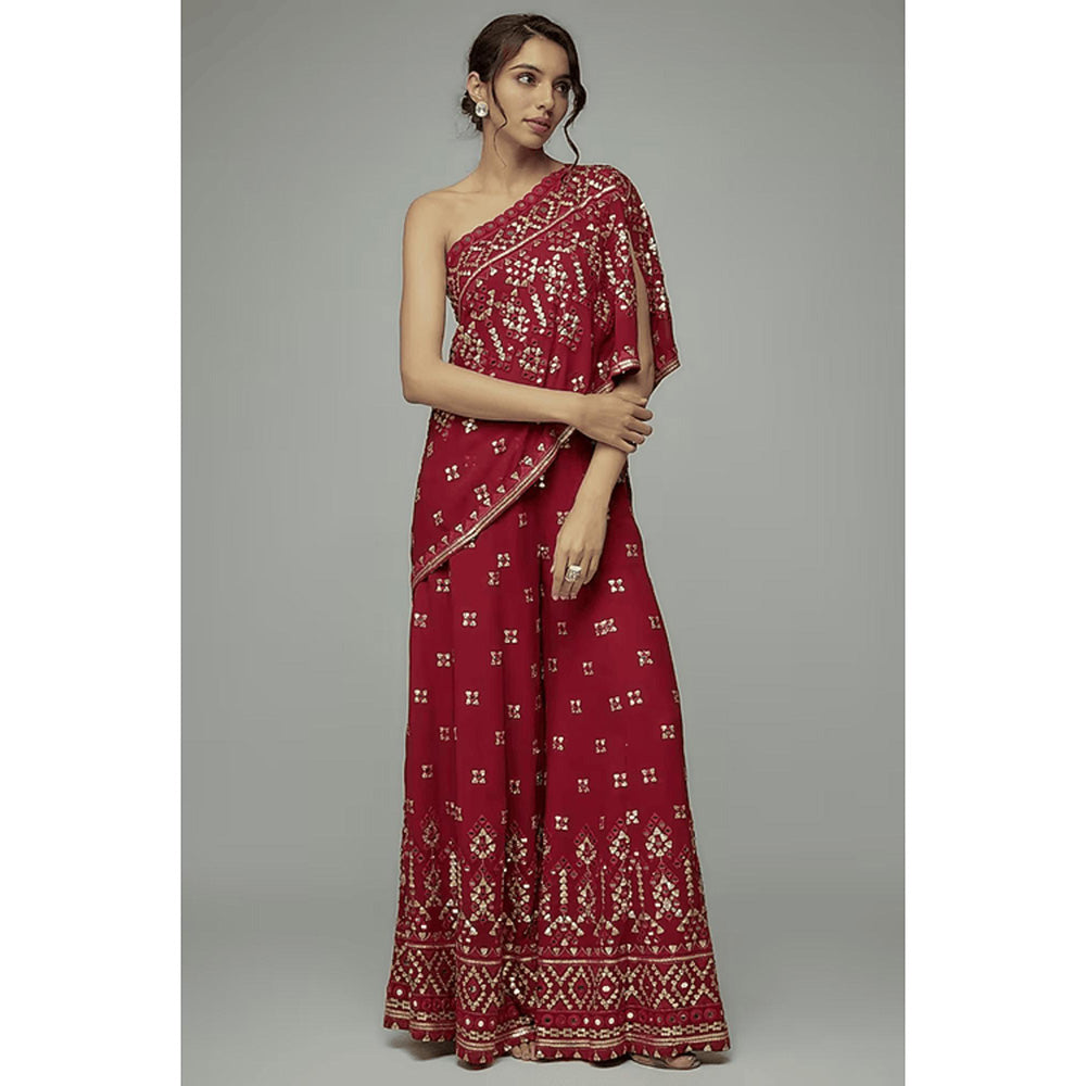 Gopi Vaid Kaveer Flared Pant Set