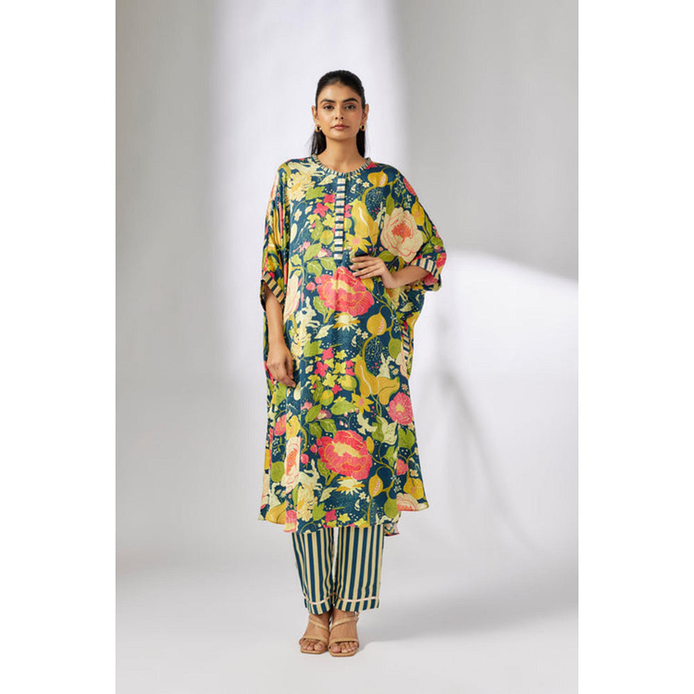 Gopi Vaid Julia Ikat Kaftan set
