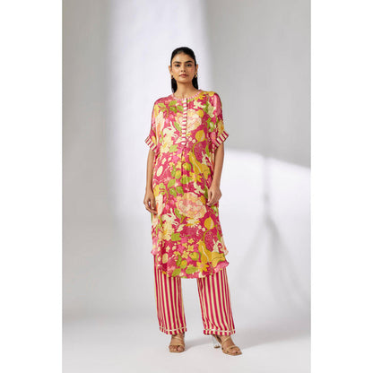 Gopi Vaid Julia Ikat Kaftan set