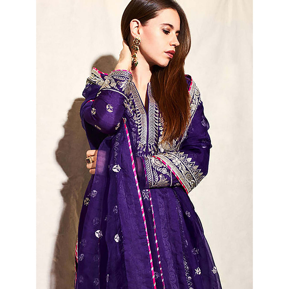 Gopi Vaid Amaya Palazzo Set-Kalki Koechlin