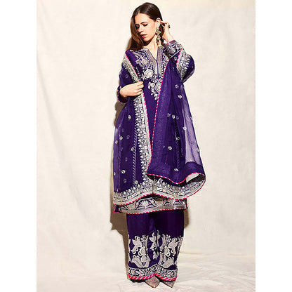 Gopi Vaid Amaya Palazzo Set-Kalki Koechlin