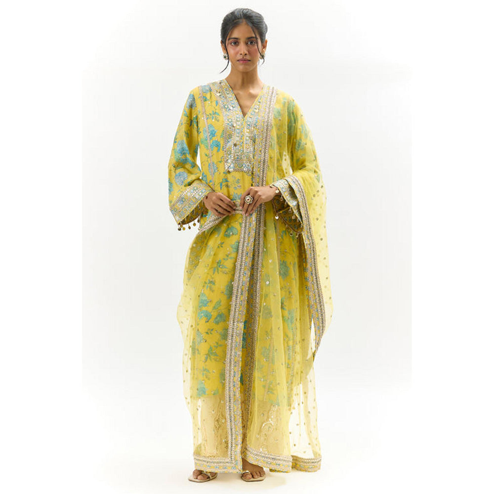 Gopi Vaid Kavya Tunic with palazzo and dupatta