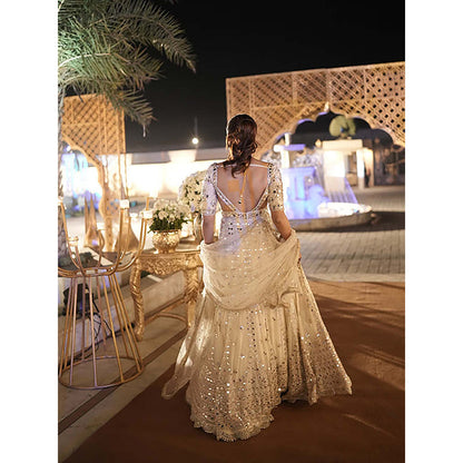 Gopi Vaid Aasmi Anarkali Set -Sargun Mehta