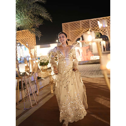 Gopi Vaid Aasmi Anarkali Set -Sargun Mehta