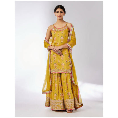 Gopi Vaid Advika Strappy Sharara Set