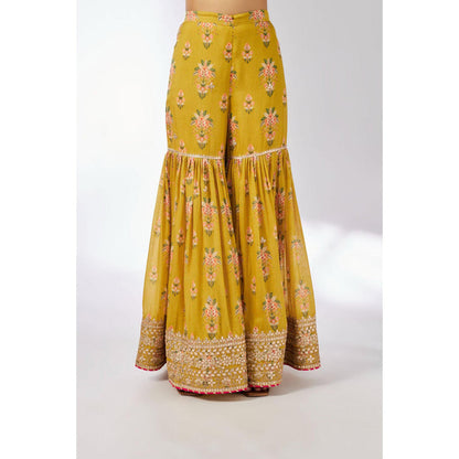 Gopi Vaid Advika Strappy Sharara Set