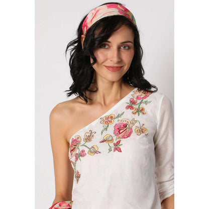 Gopi Vaid Khushi One Shoulder Tunic Set