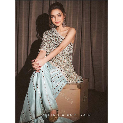 Gopi Vaid Alfia J in Joan Pant Set